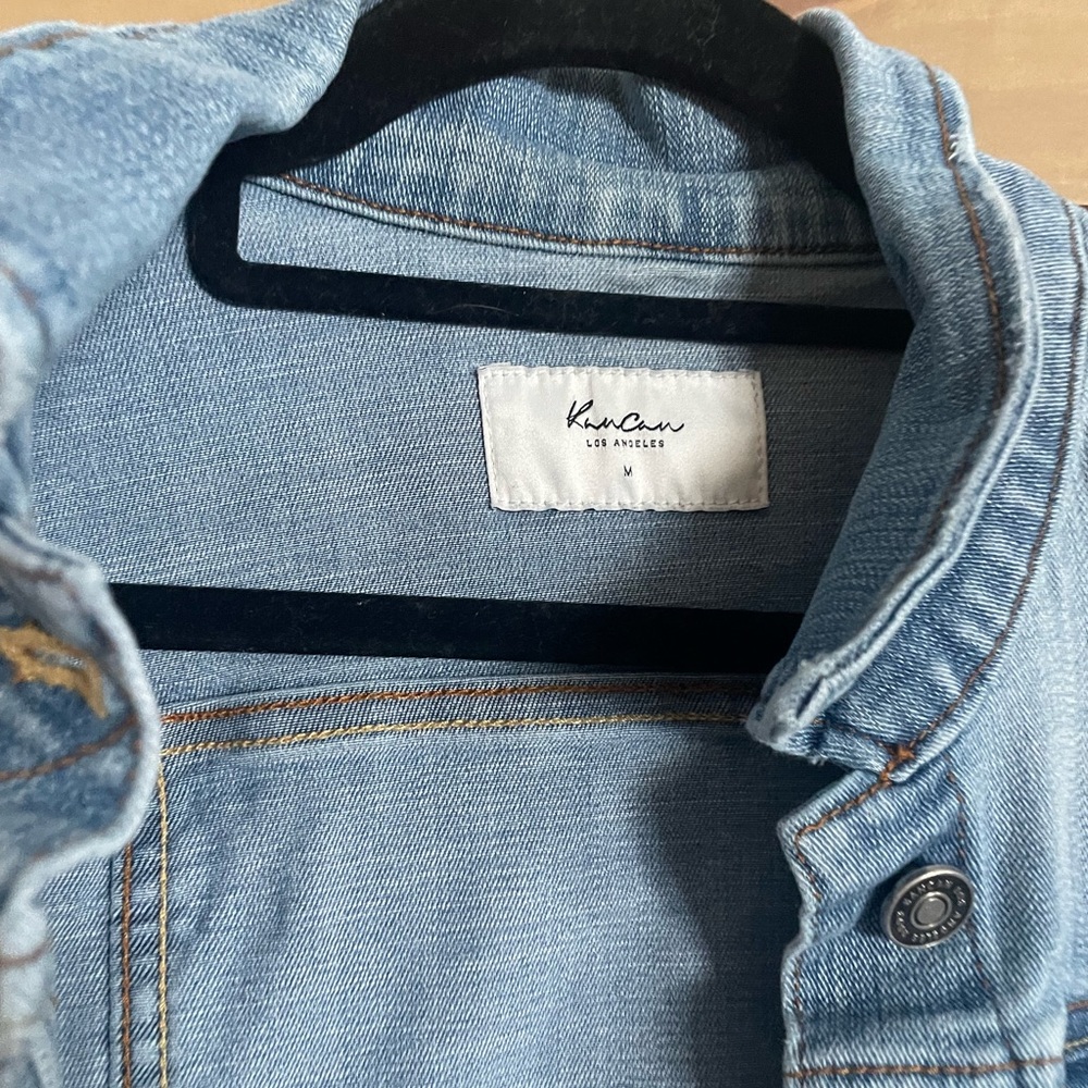 KanCan Distressed Jean Jacket